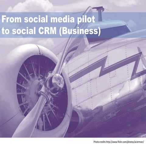 From Social Media Pilot Project to Social CRM - Gregoire De Clercq, BT Global...