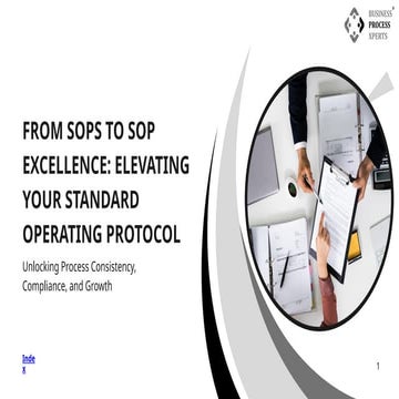 From SOPs to SOP Excellence_ Elevating Your Standard Operating Protocol.pptx