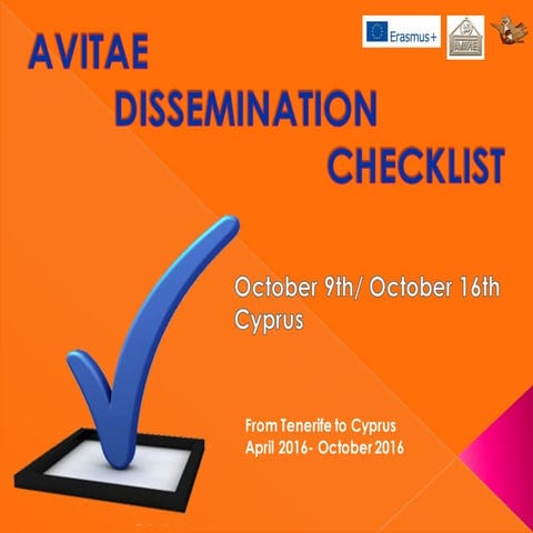 From tenerife to cyprus disemm report