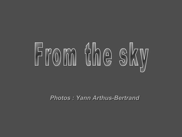 From The Sky