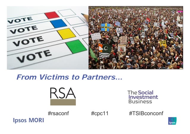 From Victims to Partners - Engaging the Public