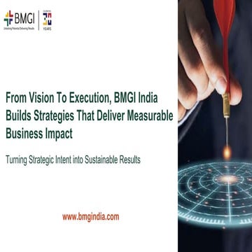Most Strategies Fail After Planning. BMGI India’s Hoshin Kanri ...