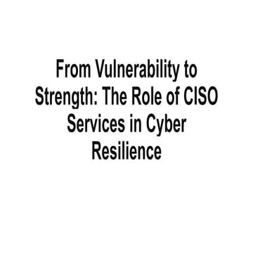 From Vulnerability to Strength: The Role