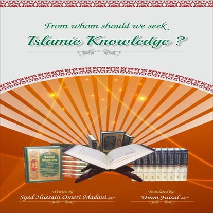 From whom should we seek islamic knowledge | PDF