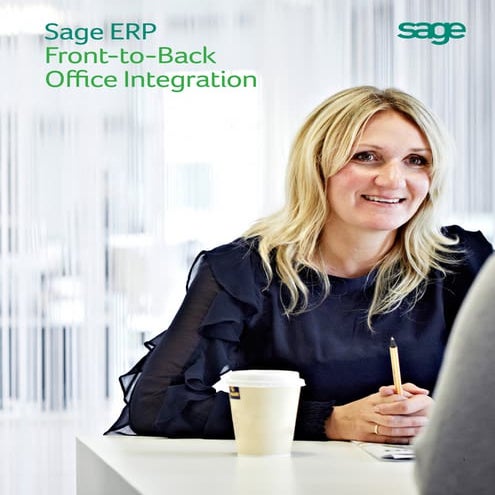 Sage ERP Front-to-Back Office Integration