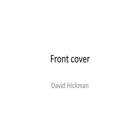 Front cover