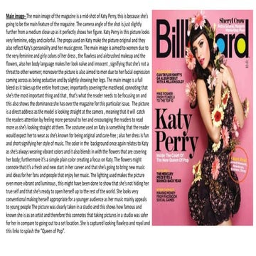 Front cover analysis