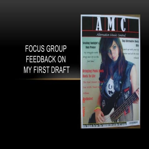 Front cover focus group