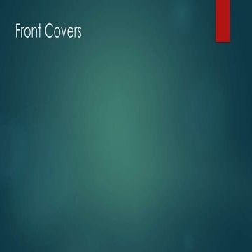 Magazine Layout Design | PPTX