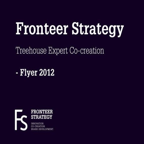 Fronteer Strategy Treehouse Flyer 2012