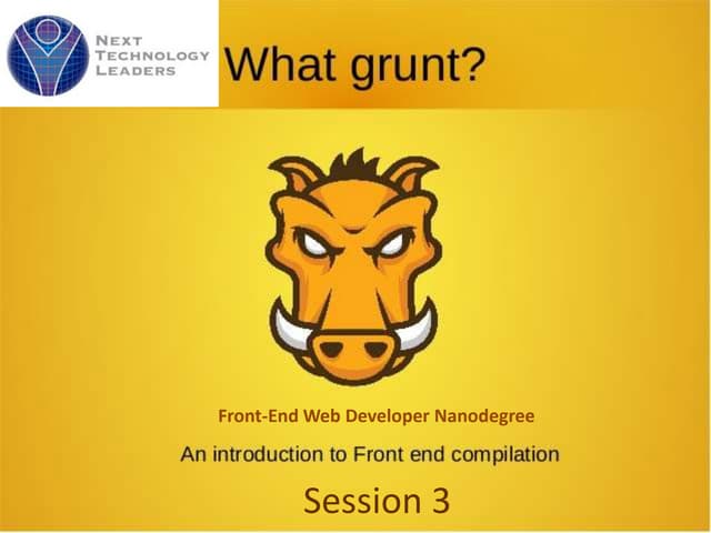 Front end development gurant