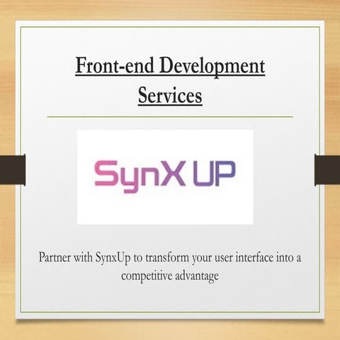 Frontend Development Services - Synxup.pptx