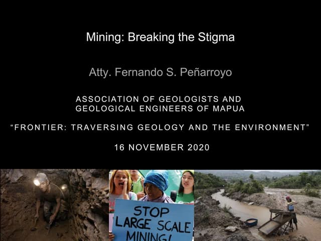 Mining - Breaking the Stigma