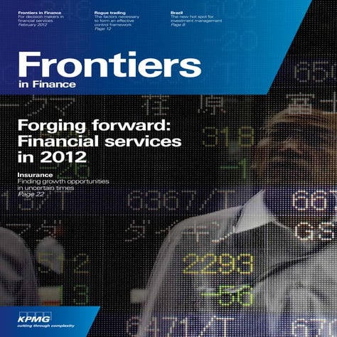 Frontiers in finance magazine - February 2012
