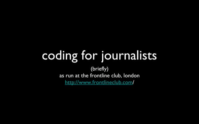 Frontline coding-mozfest