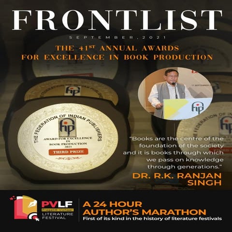 Frontlist: The 41st Annual Awards for Excellence in Book Production | PDF