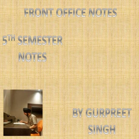 Gurpreet notes front office