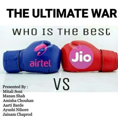 Reliance Jio Vs Airtel
