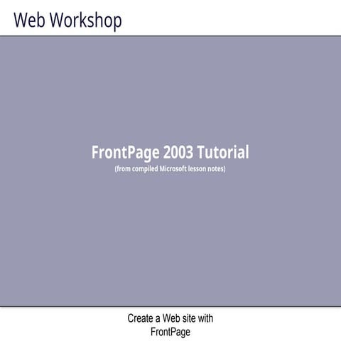 Front Page Lesson  for ICT CPTLE Rev2.ppt