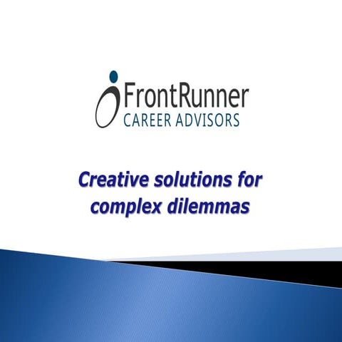 Frontrunner Career Coach Presentation
