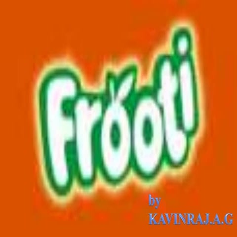 Frooti ppt