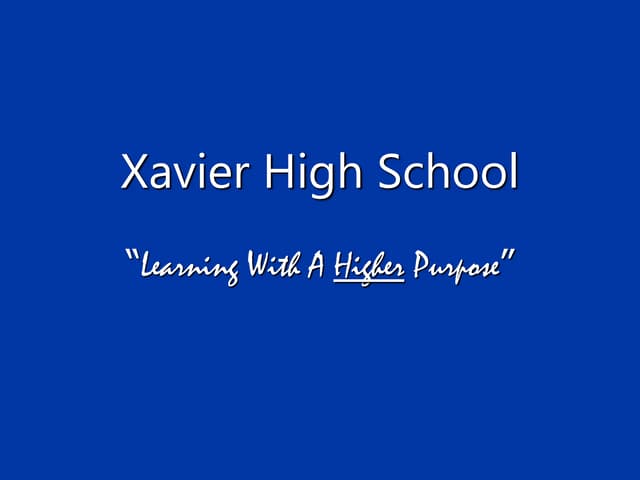 Freshmen Parent Meeting 2016