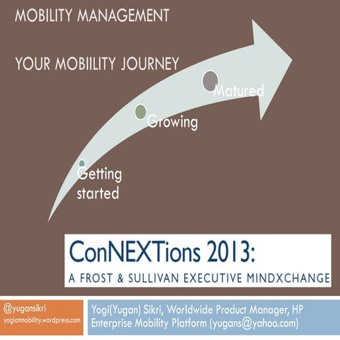 Mobility Managment: Manage the growth of mobilization of the enterprise