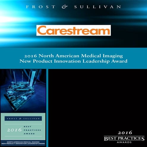 Frost & Sullivan 2016 Innovation Award Research Summary for New Product Innov...