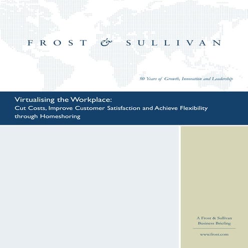 Frost and sullivan homeshoring report