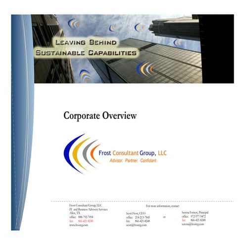Frost Cg   Corporate Presentation