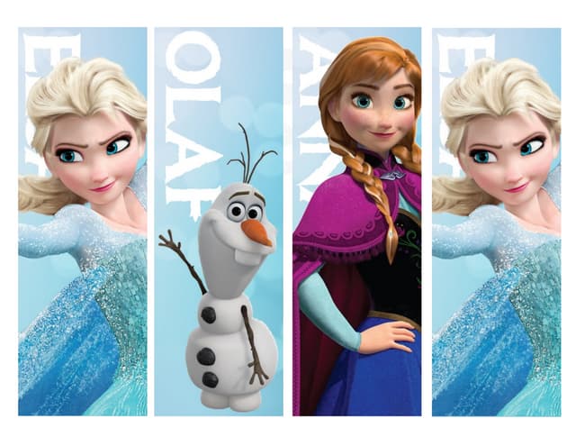 Frozen Bookmarks | PPT frozen-bookmarks-ppt
