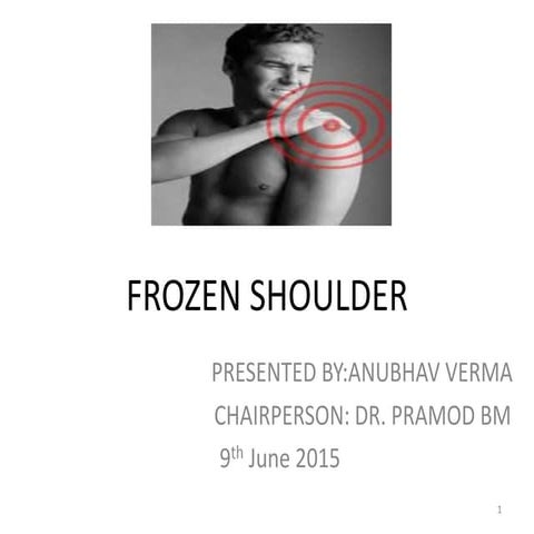Frozen shoulder 9.6.15