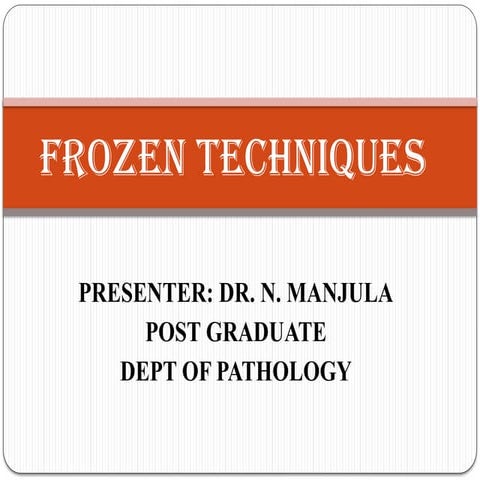 FROZEN TECHNIQUES                  .pptx