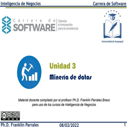 IN Unidad 3: Minería de datos