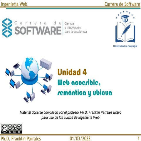 IW Unidad 4: Web accesible, semántica y ubicua