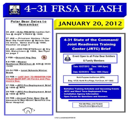 FRSA Flash 20 JAN 2012