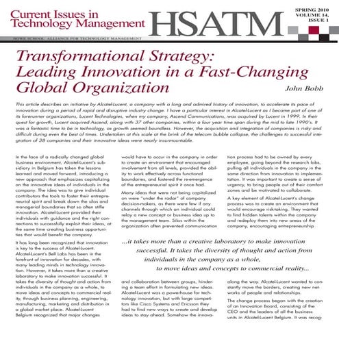 Frt   110523.3B - Vision Meeting - Intrapeneurship - Alcatel-Lucent - Achterg...