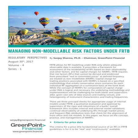 Managing Non-Modellable Risk Factors
