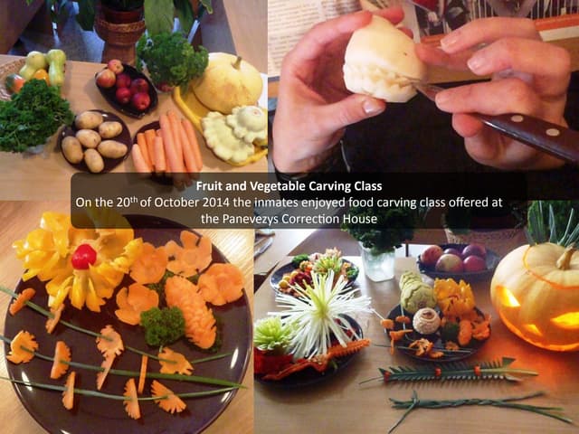 Fruit and Vegetable Carving Class O...