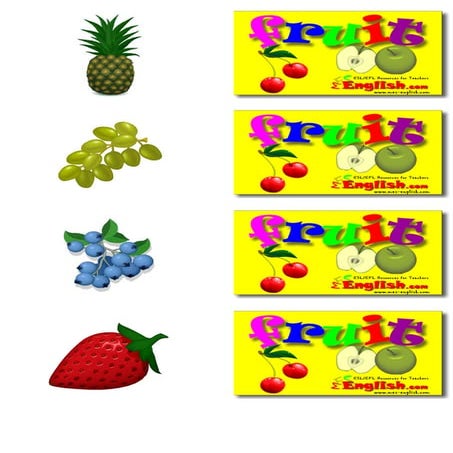 Fruit cards usar