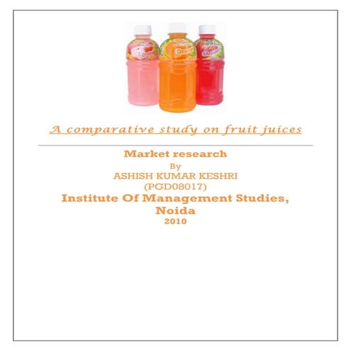 Fruit juices (1)