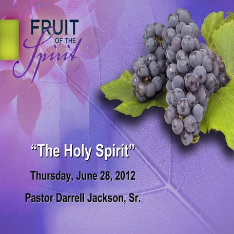 Fruit of the spirit