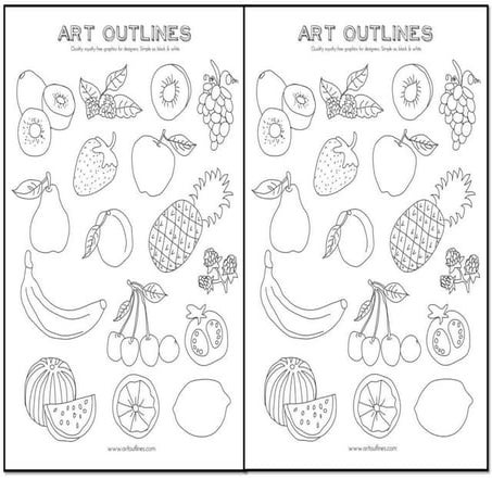 Fruit outline | PPT