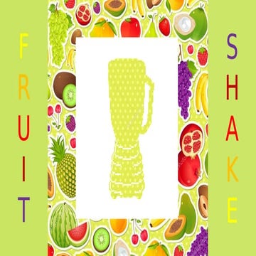 Gamificación_'Fruit shake'