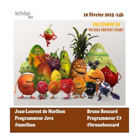 Fruit shop techdays 2015