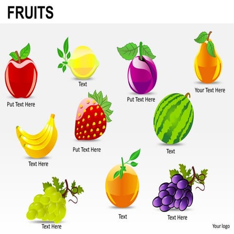 Fruits powerpoint presentation templates