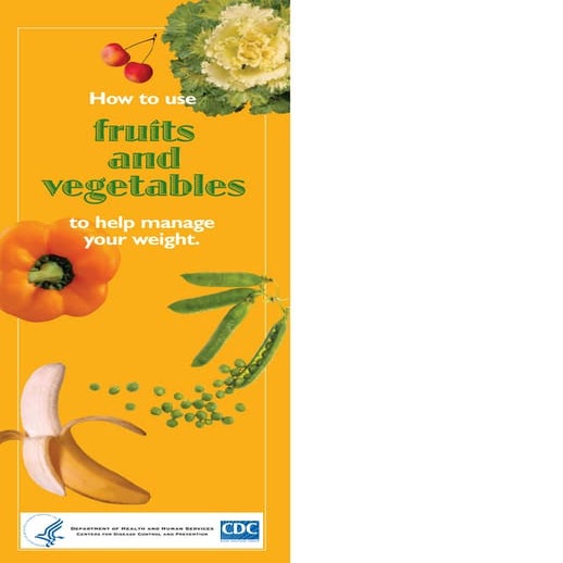 Fruits, Vegetables and Food Density