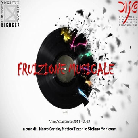 Fruizione musicale slideshare