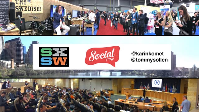 SXSW 2015 av Social FTW - Frukostse...