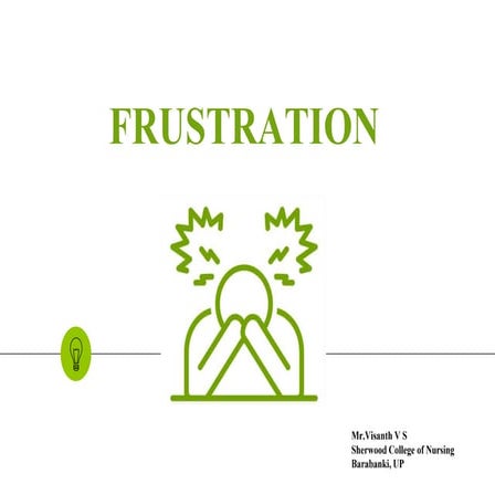 Frustration- Psychology